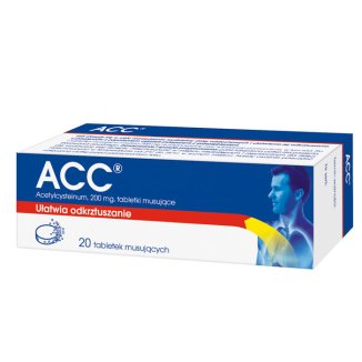 ACC 200 mg, 20 tabletek musujących