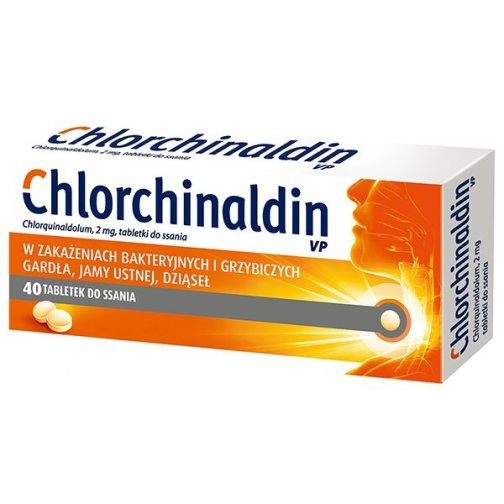 Chlorchinaldin VP 2 mg, 40 tabletek do ssania