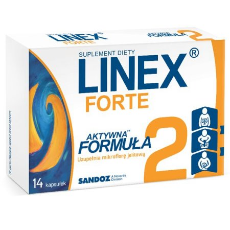 Linex Forte, 14 kapsułek