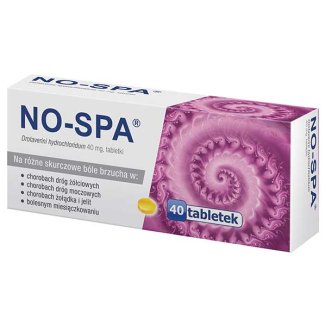 No-Spa 40 mg, 40 tabletek