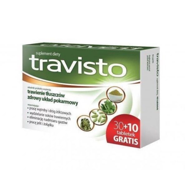 Travisto  30 +10 Tabletek