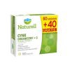 Cynk + Witamina C, 60 tabletek + 40 tabletek gratis, Naturell