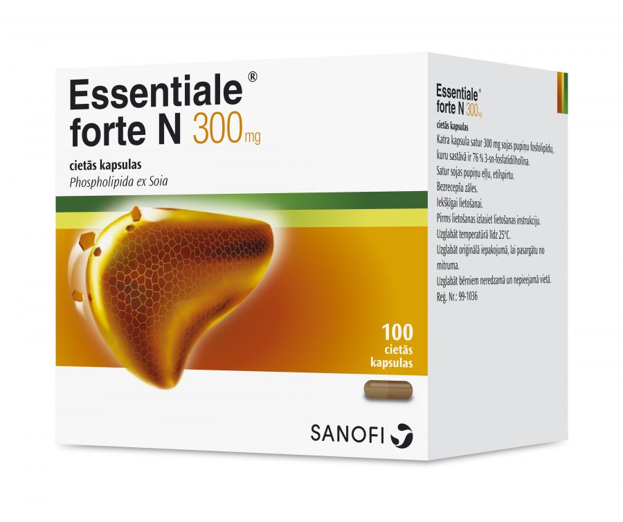 Essentiale Forte 300 mg, 100  kapsułek