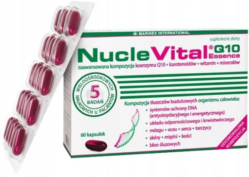 NucleVital Q10 Essence, 60 kapsułek