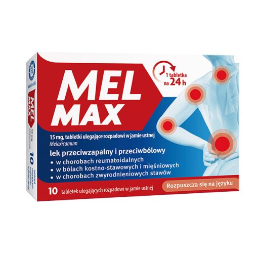 Mel Max 15 mg, 10 tabletek