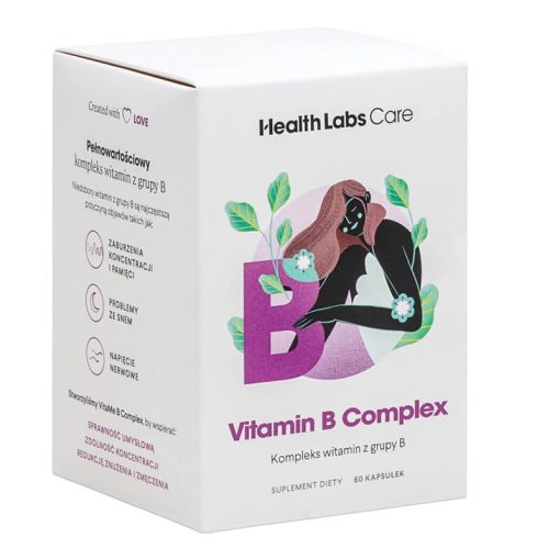 HEALTH LABS Vitamin B Complex, 60 kaps.