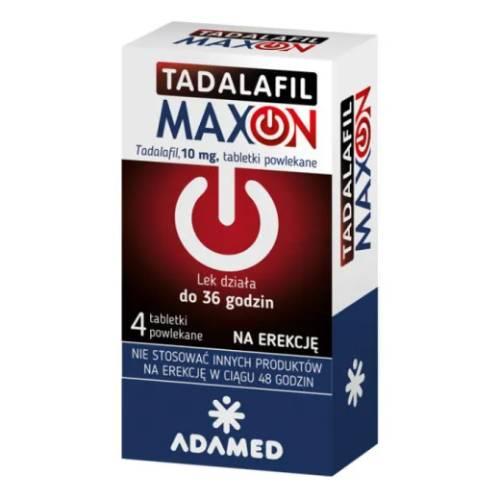 Tadalafil Maxon 4 tabletki powlekane